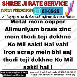 आज का आयरन स्क्रैप मेटल भाव और बाज़ार विश्लेषण
