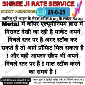 Aaj ka loha scrap bhav aur market prediction (Metal Iron Scrap Today Forecast)