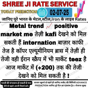 Aaj ka lohe ka raddi bhav ka anuman (iron scrap price prediction today)