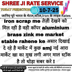 Aaj ka lohe ka raddi (iron scrap) ka daam – Metal Iron Scrap Rate Today