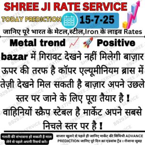 Aaj ka loha scrap bhav – mandi ka taja daam aur update