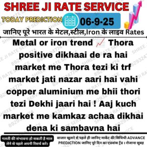 Aaj ka lohe ka raddi bhav (Iron scrap ka daily rate update)
