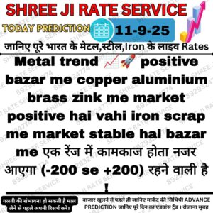 Aaj ka lohe ka raddi bhav – Metal iron scrap ka aaj ka rate aur market trend.