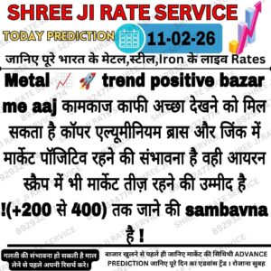 Metal iron scrap today rate update with market price movement and trading trend