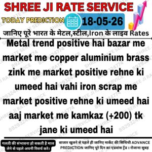Aaj ke metal, iron aur scrap market rates aur price prediction ka latest update